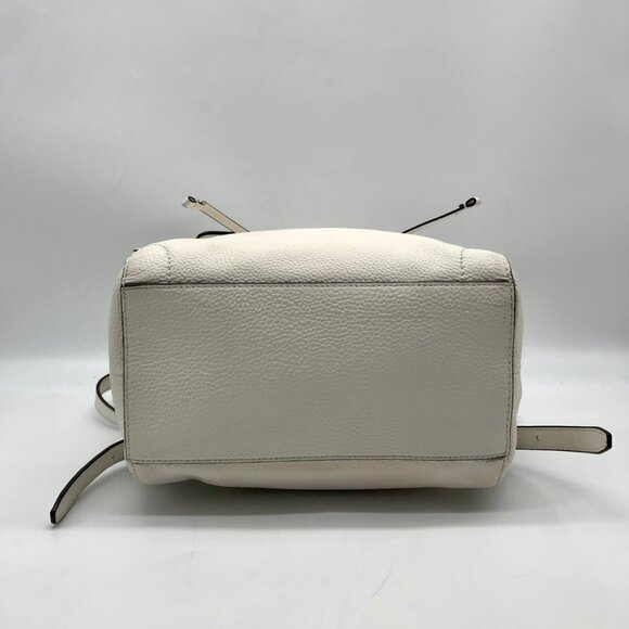 Michael Kors Optic White Pebbled Leather Ginger Backpack main image 4